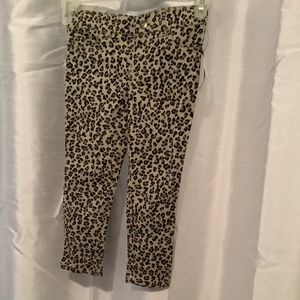 Cheetah skinny jeans/pants